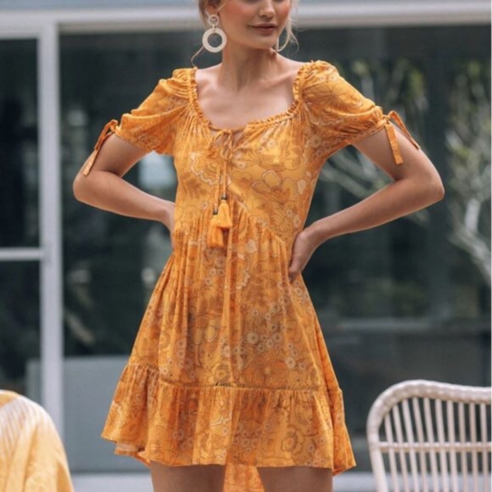 Nine Lives Bazaar dress in Sadie Sunlight 🌞